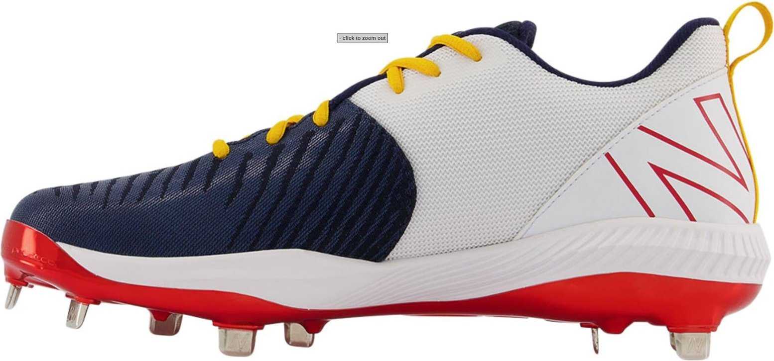 White gold new balance cleats store