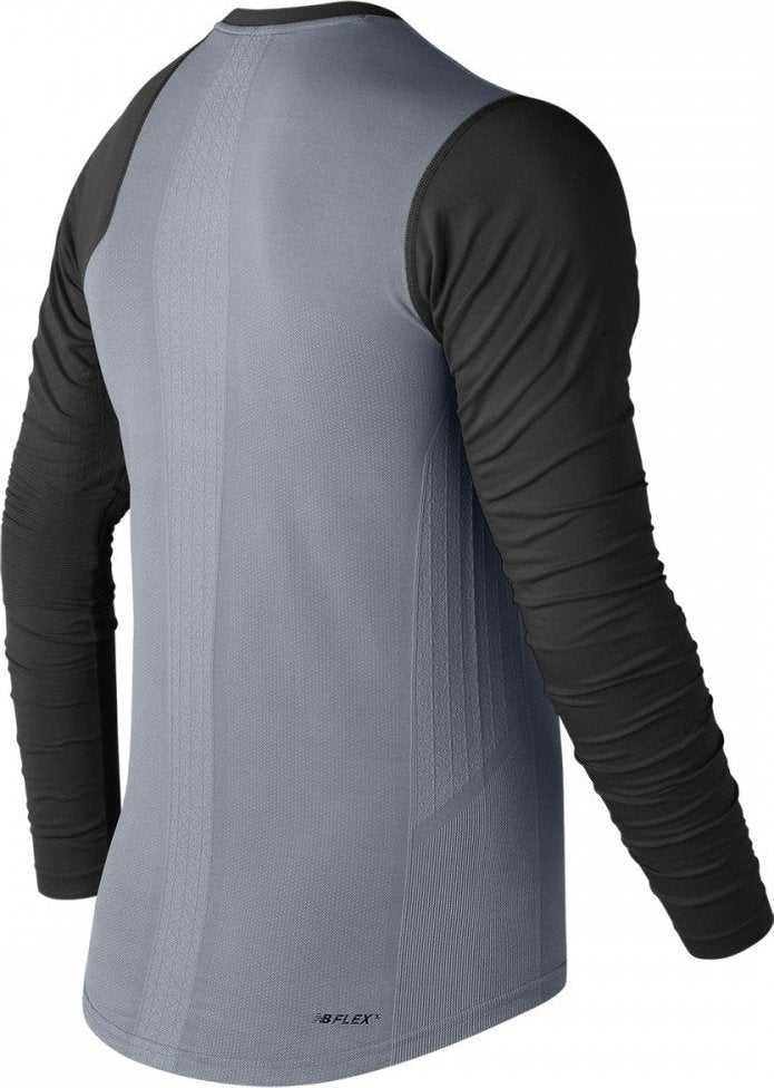 New Balance Seamless X4J Asymmetrical Shirt Left - Black - HIT a Double