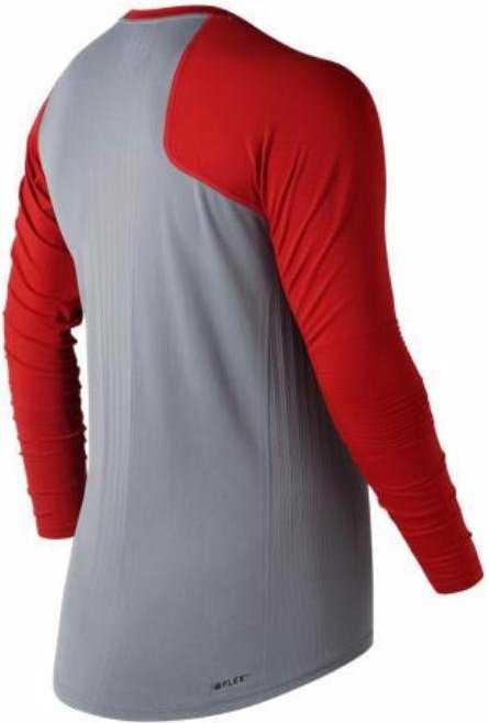 New Balance Seamless X4J Asymmetrical Shirt Right - Red - HIT a Double