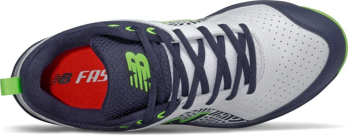 New Balance Velo2 Fresh Foam Metal Cleat Low-Cut - Navy Lime - HIT a Double