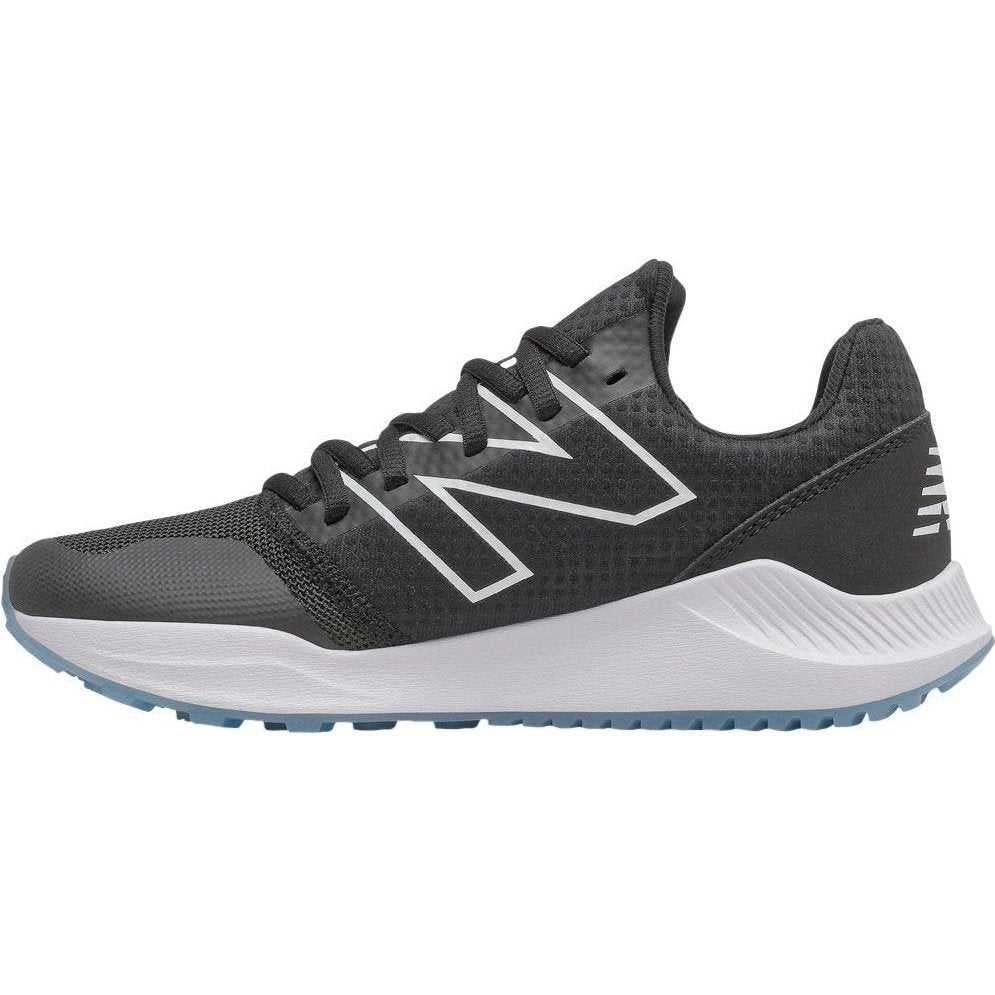 New Balance Youth TY4040v6 Turf Baseball Shoes - Black White - HIT a Double