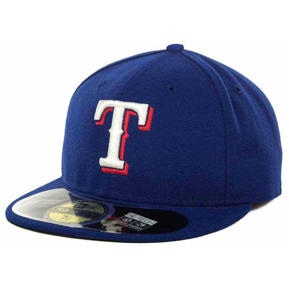 New Era MLB Authentic Cap Texas Rangers On-Field Game Royal Blue - HIT A Double