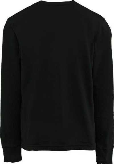Next Level 3311 Youth Cotton Long Sleeve T-Shirt - Black - HIT a Double - 5