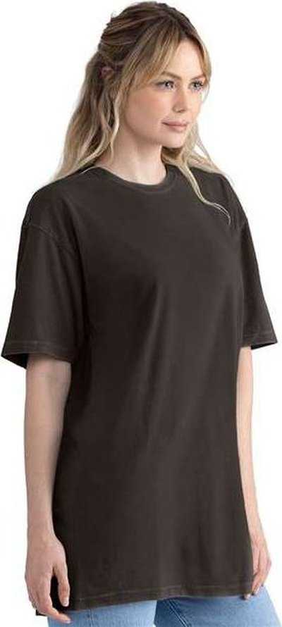 Next Level 3600SW Unisex Soft Wash T-Shirt - Washed Graphite Black - HIT a Double - 3