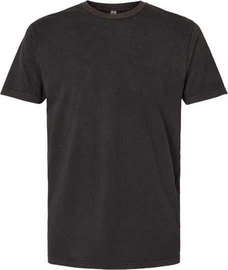 Next Level 3600SW Unisex Soft Wash T-Shirt - Washed Graphite Black - HIT a Double - 1