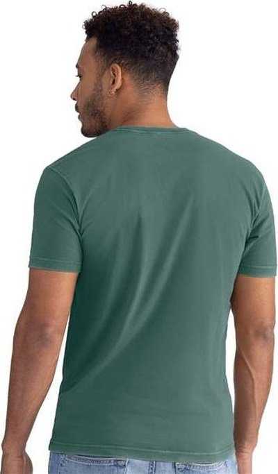 Next Level 3600SW Unisex Soft Wash T-Shirt - Washed Royal Pine - HIT a Double - 4