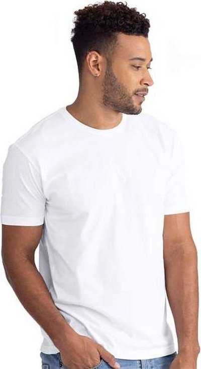 Next Level 3600SW Unisex Soft Wash T-Shirt - Washed White - HIT a Double - 3