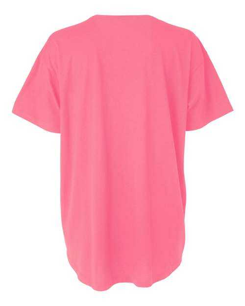 Next Level 1530 Womens Ideal Flow Tee - Hot Pink - HIT a Double - 2