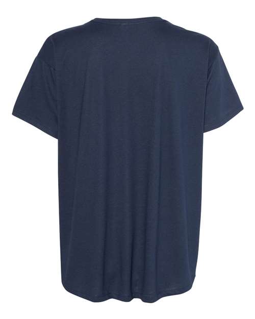 Next Level 1530 Womens Ideal Flow Tee - Midnight Navy - HIT a Double