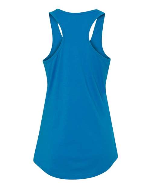 Next Level 1533 Women&#39;s Ideal Racerback Tank - Turquoise - HIT a Double