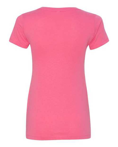 Next Level 1540 Women&#39;s Ideal V - Hot Pink - HIT a Double