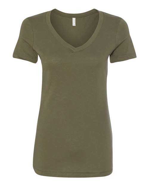 Next Level 1540 Women's Ideal V - Military Green - HIT a Double