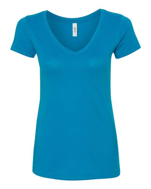 Next Level 1540 Women&#39;s Ideal V - Turquoise - HIT a Double