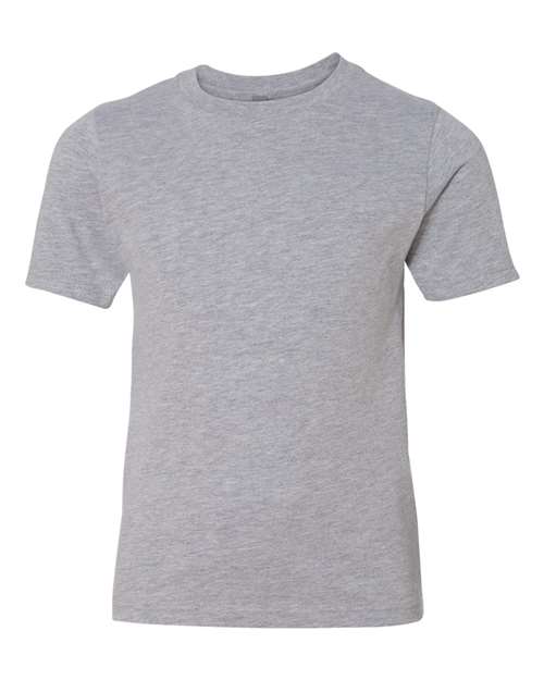 Next Level 3310 Youth Cotton Crew - Heather Grey - HIT a Double