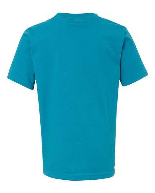 Next Level 3310 Youth Cotton Crew - Turquoise - HIT a Double