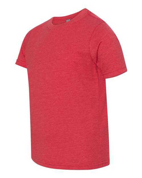 Next Level 3312 Youth CVC Short Sleeve Crew - Red - HIT a Double