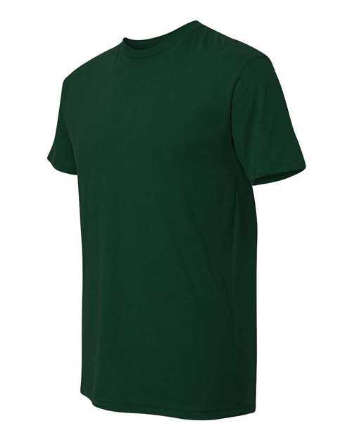 Next Level 3600 Cotton Short Sleeve Crew - Forest Green - HIT a Double