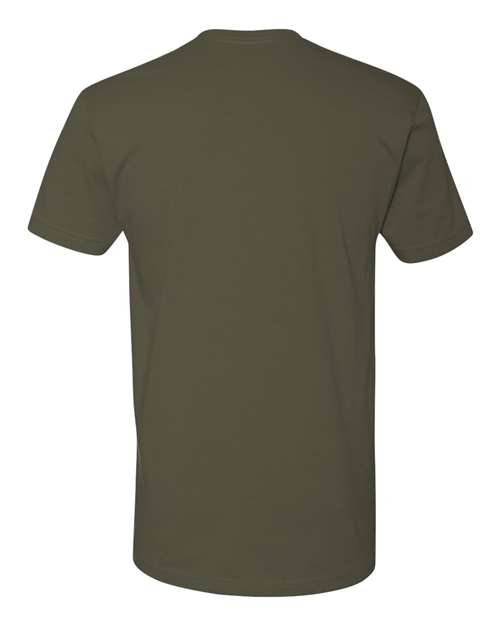 Next Level 3600 Cotton Short Sleeve Crew - Military Green - HIT a Double