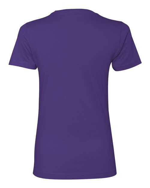 Next Level 3900 Womens Cotton Short Sleeve Boyfriend Crew - Purple Rush - HIT a Double
