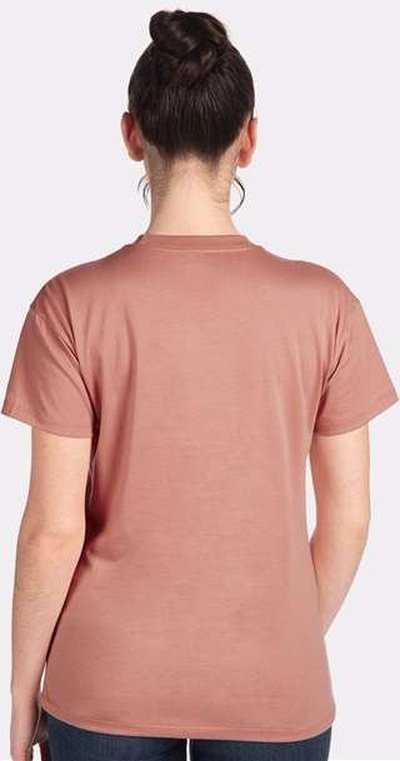 Next Level 3910 Women&#39;s Cotton Relaxed T-Shirt - Desert Pink&quot; - &quot;HIT a Double
