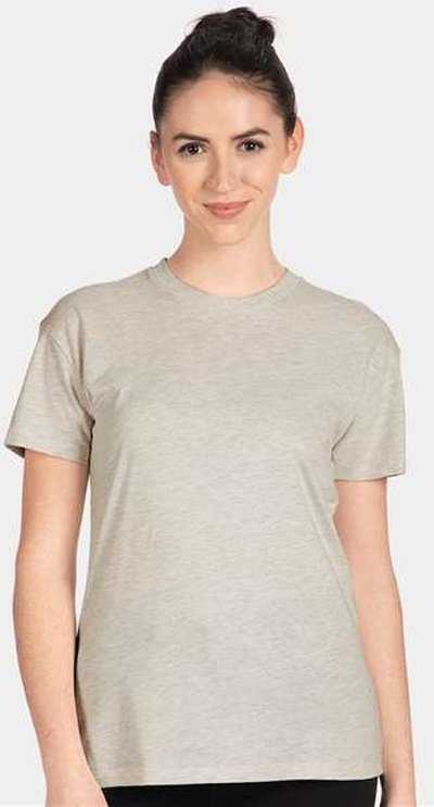 Next Level 3910 Women's Cotton Relaxed T-Shirt - Oatmeal" - "HIT a Double