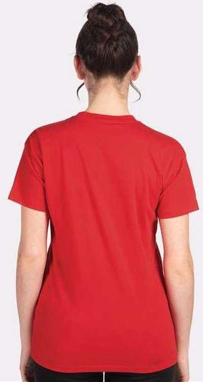Next Level 3910 Women&#39;s Cotton Relaxed T-Shirt - Red&quot; - &quot;HIT a Double