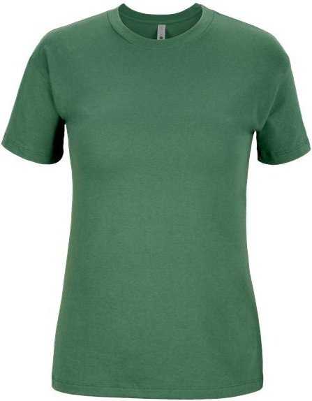 Next Level 3910 Women's Cotton Relaxed T-Shirt - Royal Pine" - "HIT a Double