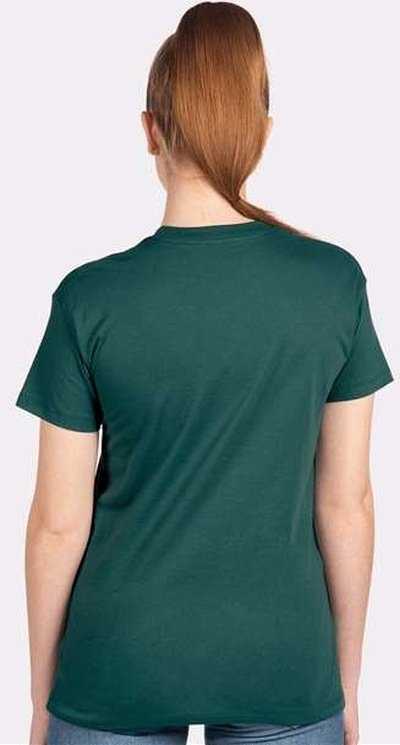 Next Level 3910 Women&#39;s Cotton Relaxed T-Shirt - Royal Pine&quot; - &quot;HIT a Double