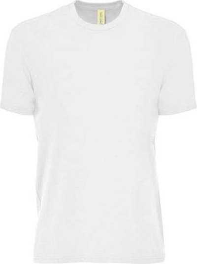 Next Level 4210 Unisex Eco Performance T-Shirt - White" - "HIT a Double