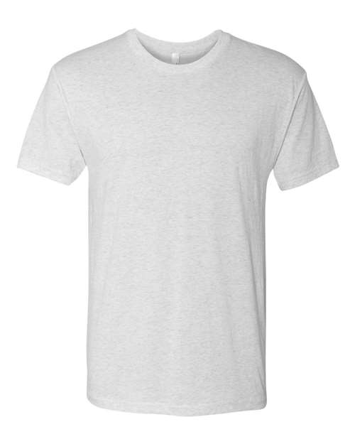 Next Level 6010 Triblend Short Sleeve Crew - Heather White - HIT a Double