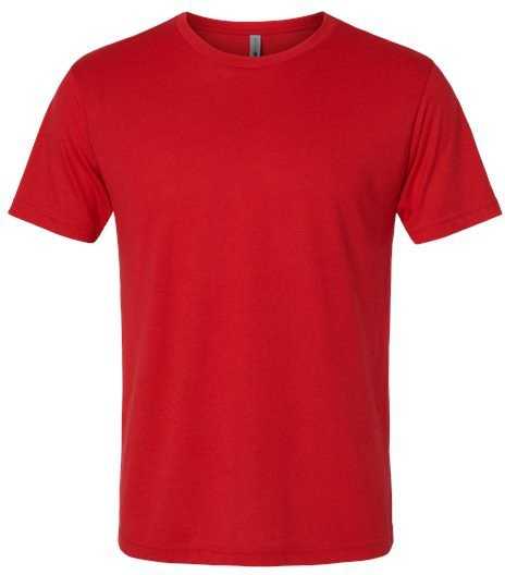 Next Level 6010 Unisex Triblend T-Shirt - Red" - "HIT a Double