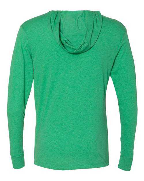 Next Level 6021 Unisex Triblend Hooded Long Sleeve Pullover - Envy - HIT a Double
