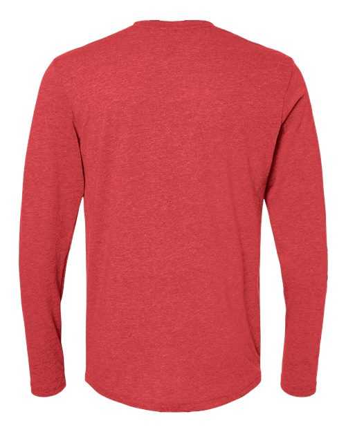 Next Level 6071 Triblend Long Sleeve Crew - Vintage Red - HIT a Double