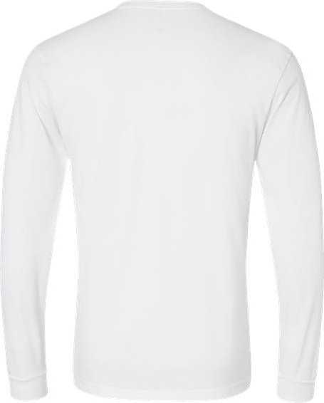 Next Level 6211 Unisex CVC Long Sleeve T-Shirt - White&quot; - &quot;HIT a Double