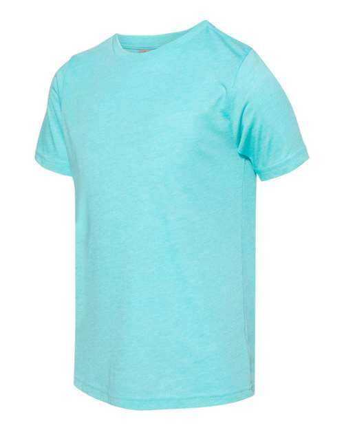 Next Level 6310 Youth Triblend Short Sleeve Crew - Tahiti Blue - HIT a Double