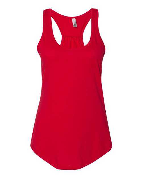 Next Level 6338 Women's Gathered Racerback Tank - Red - HIT a Double