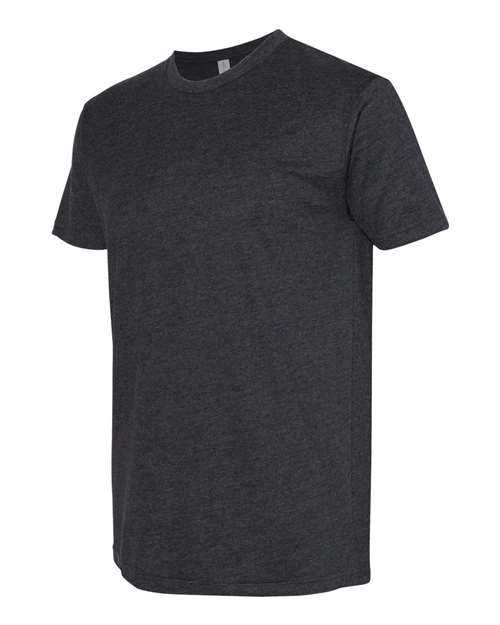 Next Level 6410 Unisex Sueded Crew - Heather Charcoal - HIT a Double