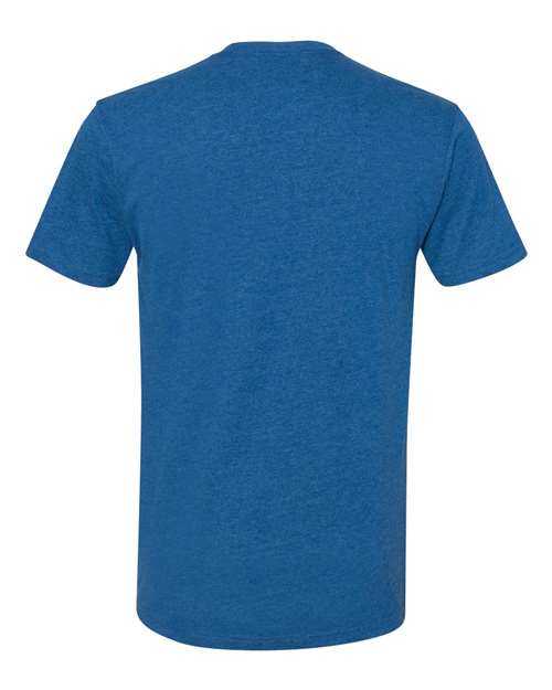 Next Level 6410 Unisex Sueded Crew - Heather Cool Blue - HIT a Double