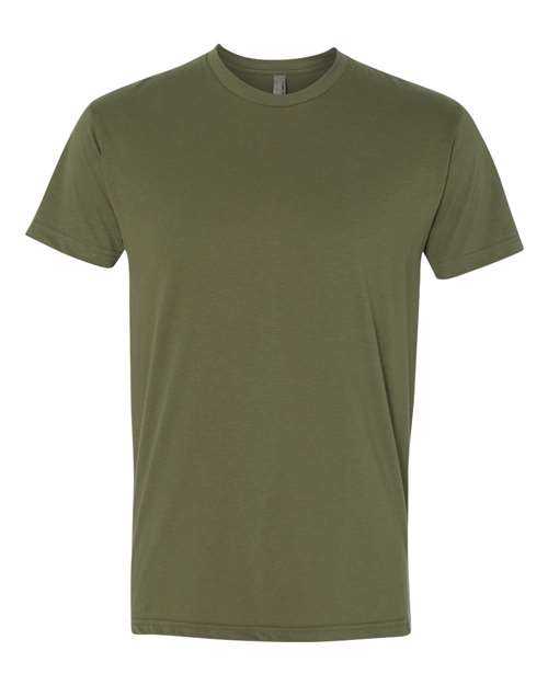 Next Level 6410 Unisex Sueded Crew - Military Green - HIT a Double
