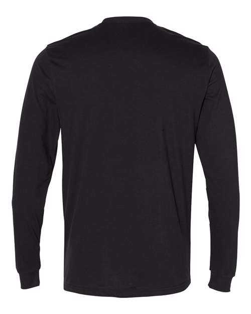 Next Level 6411 Sueded Long Sleeve Crew - Black - HIT a Double