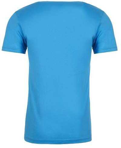 Next Level 6440 Unisex Sueded V-Neck T-Shirt - Turquoise - HIT a Double - 2