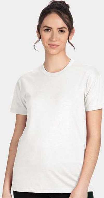 Next Level 6600 Women's CVC Relaxed T-Shirt - White" - "HIT a Double