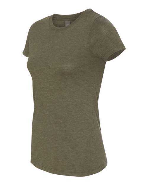Next Level 6710 Womens Triblend Short Sleeve Crew - Military Green - HIT a Double