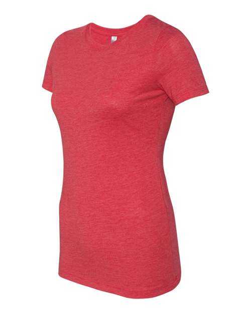 Next Level 6710 Womens Triblend Short Sleeve Crew - Vintage Red - HIT a Double