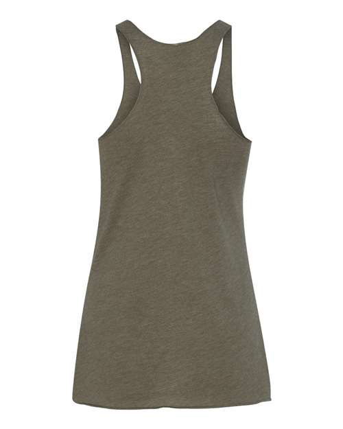 Next Level 6733 Womens Triblend Racerback Tank - Military Green - HIT a Double