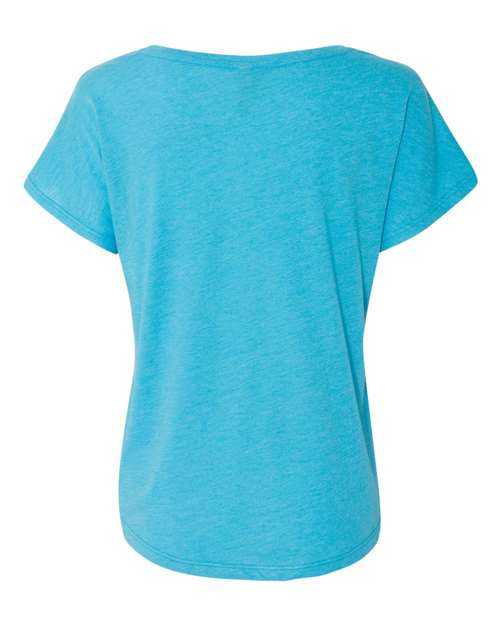 Next Level 6760 Womens Triblend Short Sleeve Dolman - Vintage Turquoise - HIT a Double