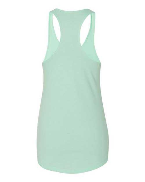 Next Level 6933 Womens Lightweight French Terry Racerback Tank - Mint - HIT a Double - 3