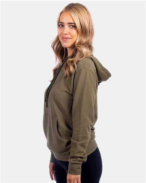 Next Level 9304 Unisex Laguna Sueded Hoodie - Military Green&quot; - &quot;HIT a Double
