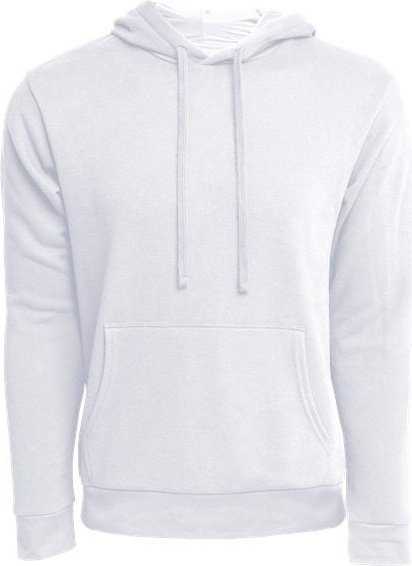 Next Level 9304 Unisex Laguna Sueded Hoodie - White" - "HIT a Double