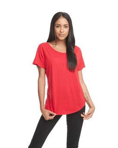 Next Level Apparel 1560 Ladies' Ideal Dolman - Red - HIT a Double